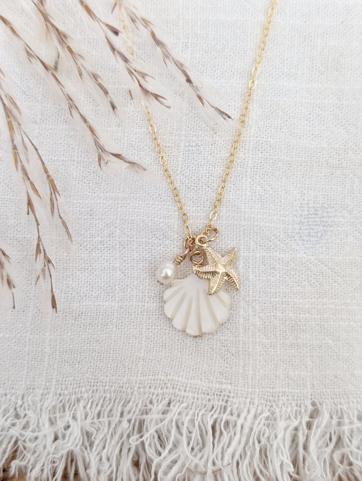 Beachcomber Charm Necklace