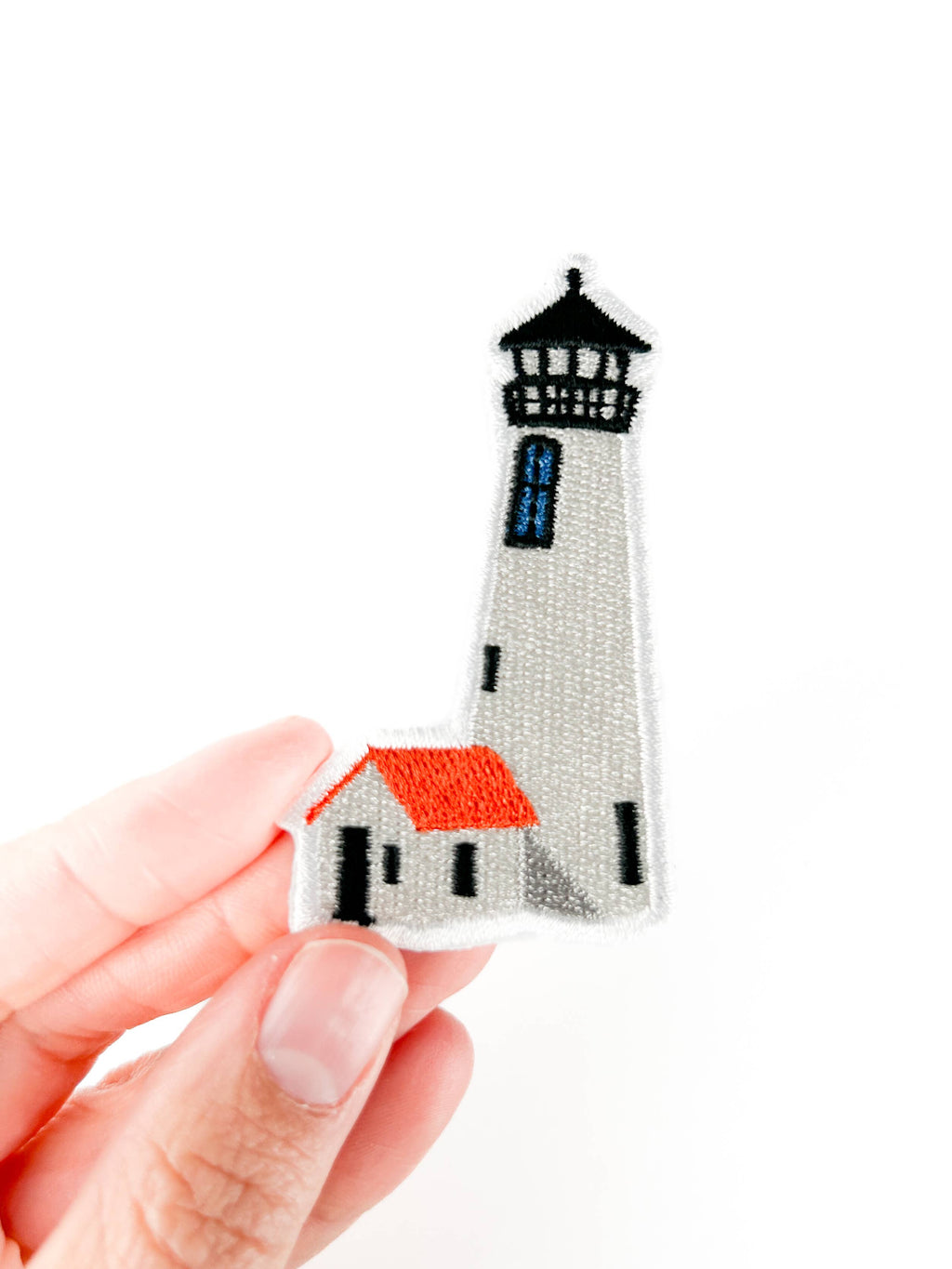 Lighthouse Embroidered Patch Nautical Iron On Patch for Hat