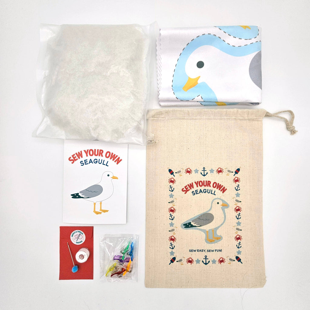 DIY Seagull Sewing Kit