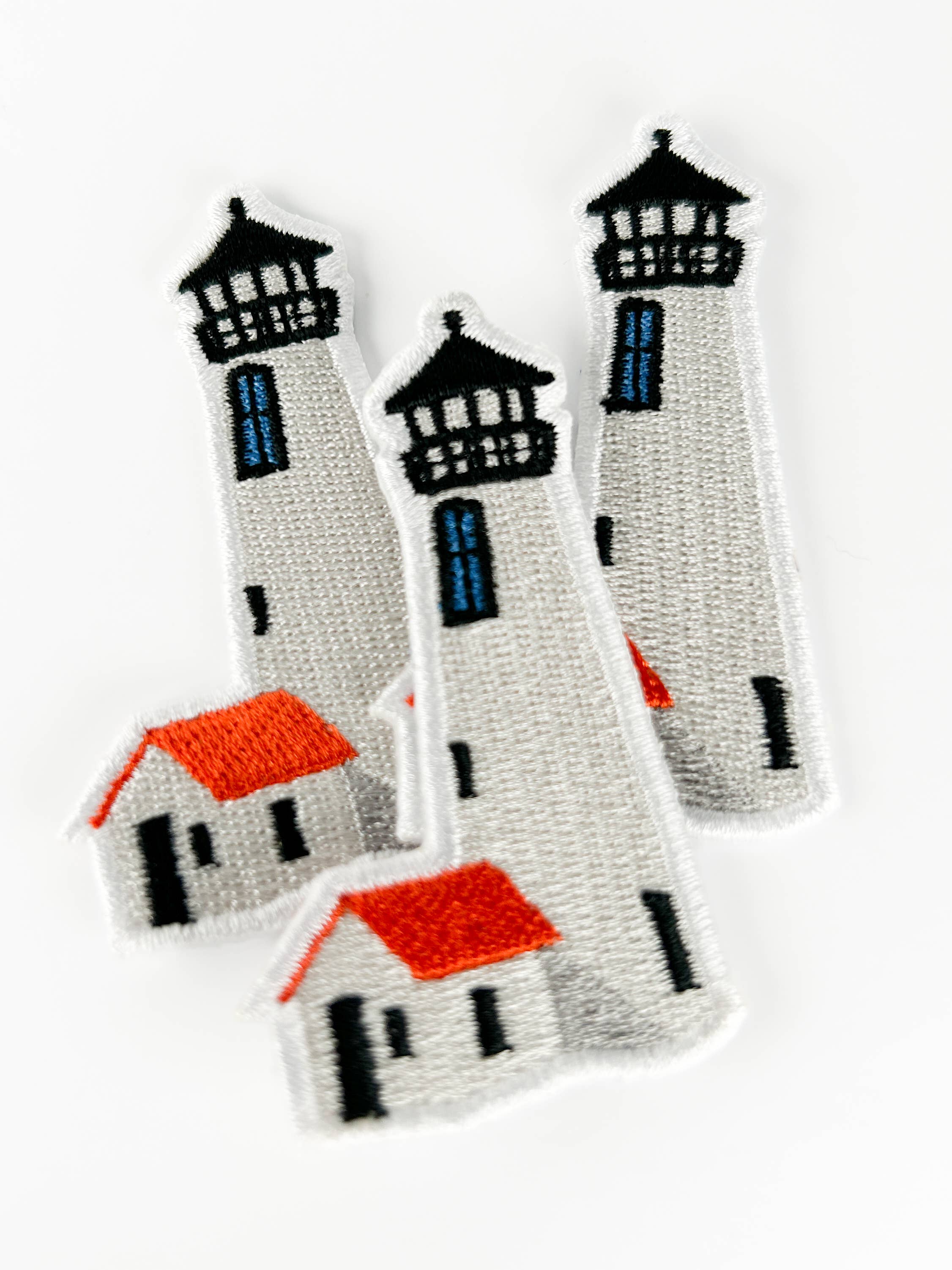 Lighthouse Embroidered Patch Nautical Iron On Patch for Hat