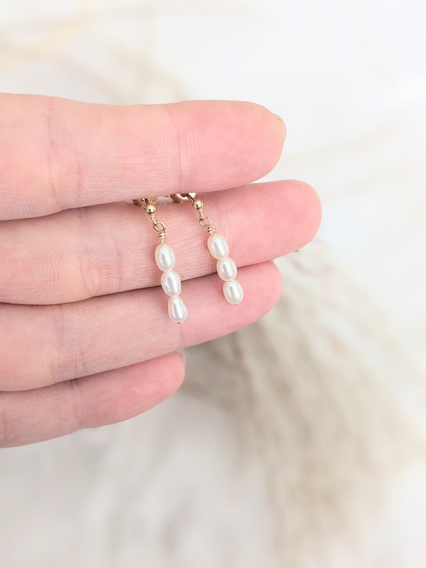 Pearl Drop Earrings