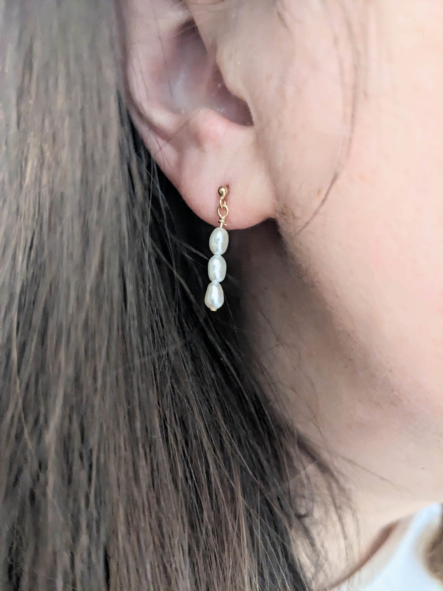 Pearl Drop Earrings