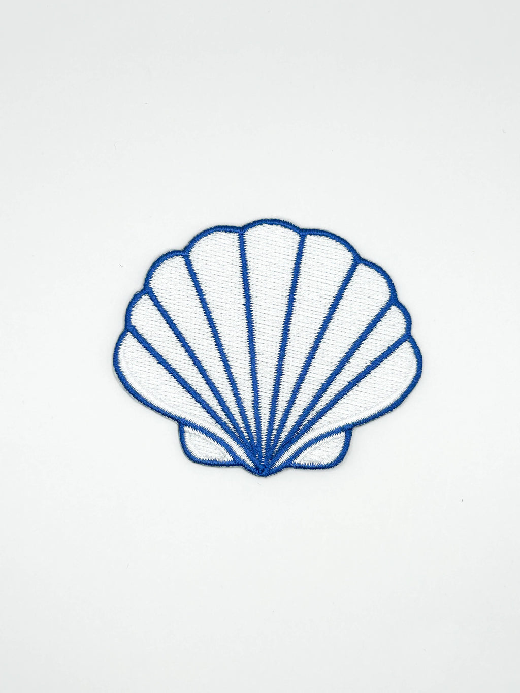 Seashell Embroidered Patch – Coastal Shell, Beach, Travel