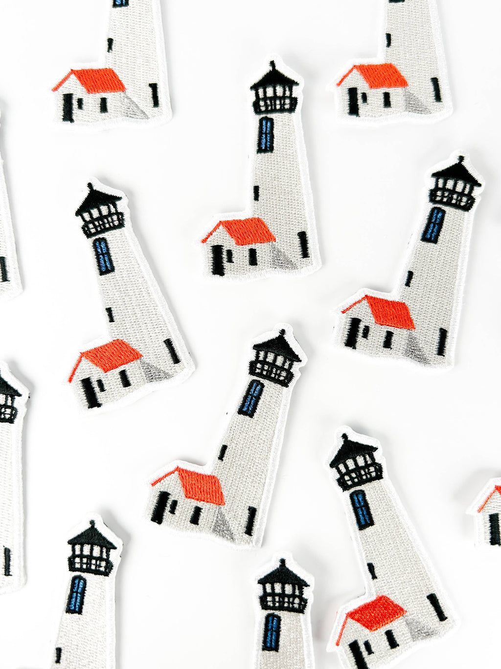 Lighthouse Embroidered Patch Nautical Iron On Patch for Hat