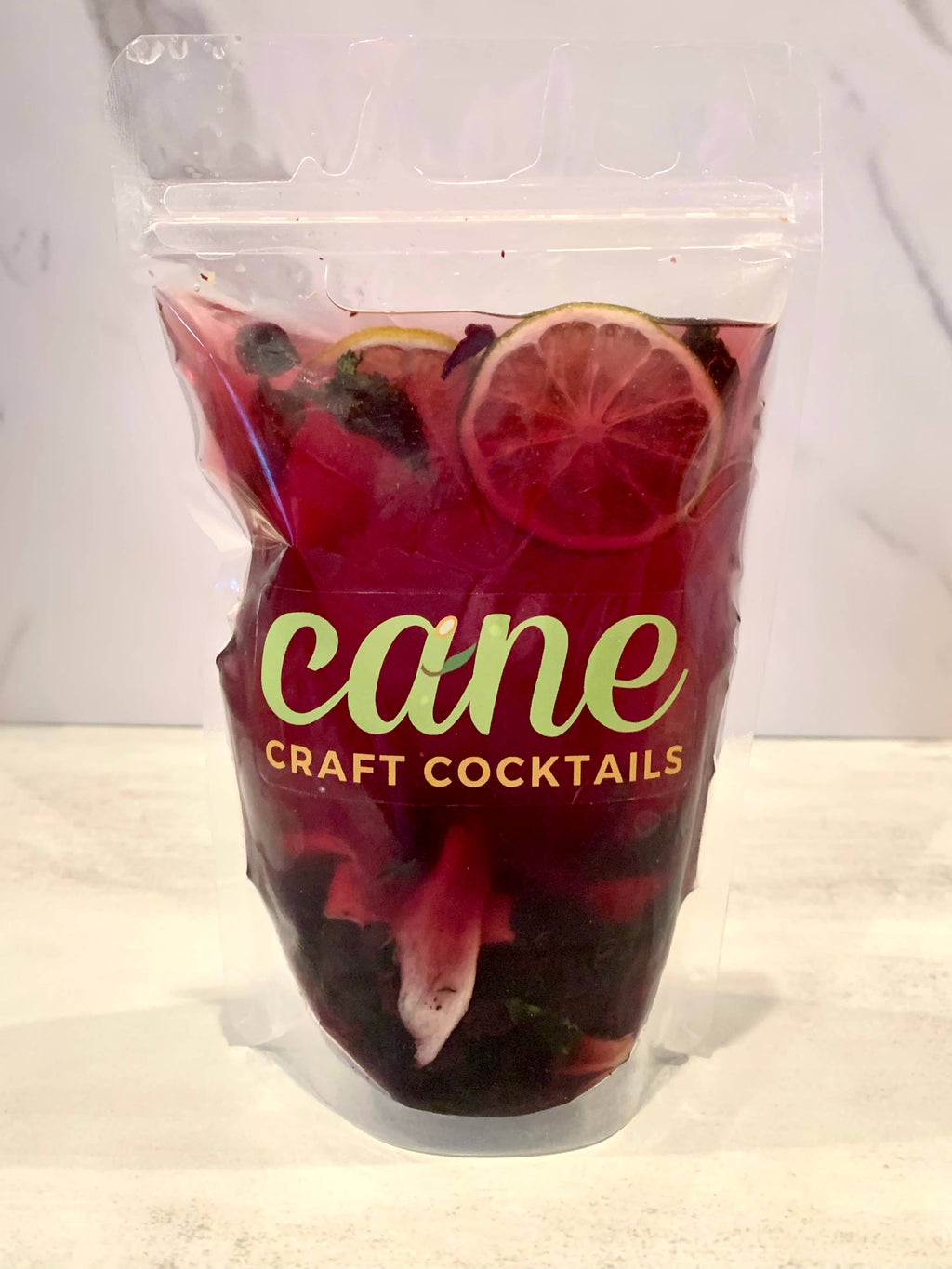 Blueberry Mint Mule