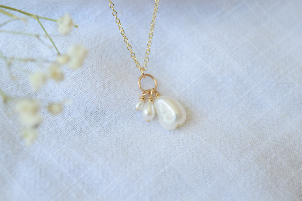 Pearl Trio Necklace