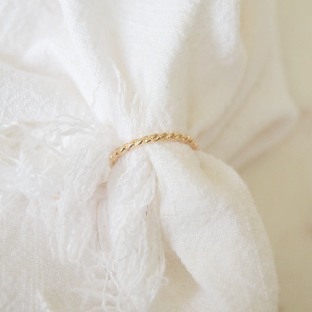 Twisted Rope Ring