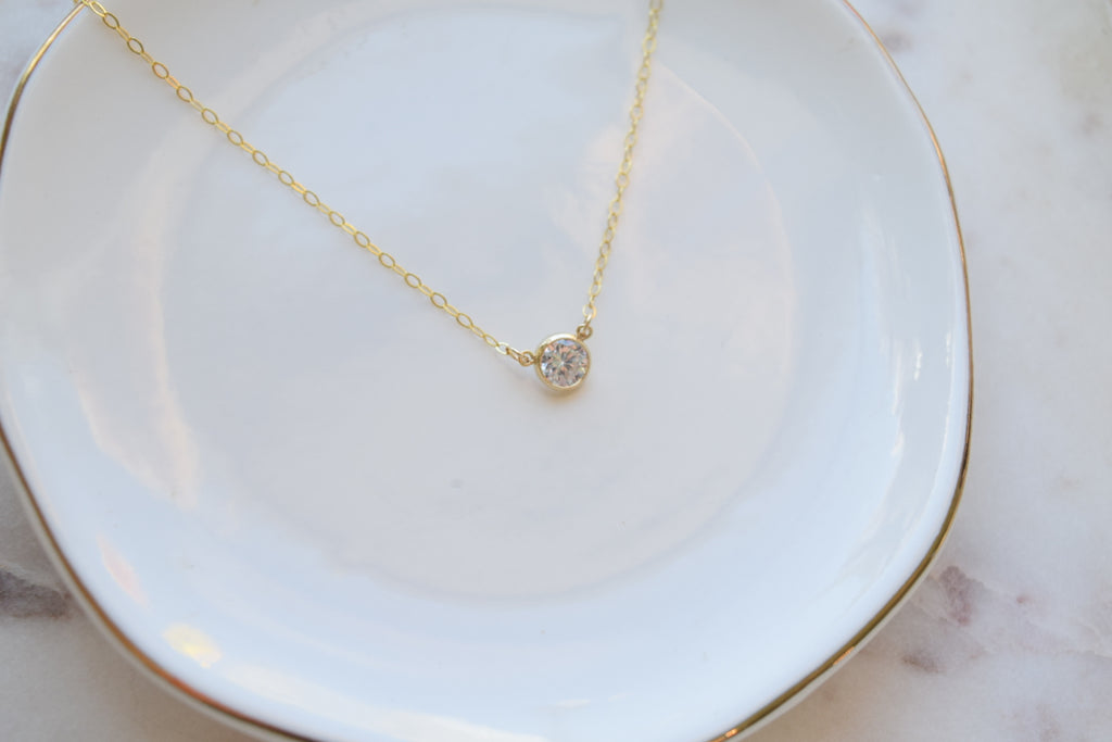 CZ necklace