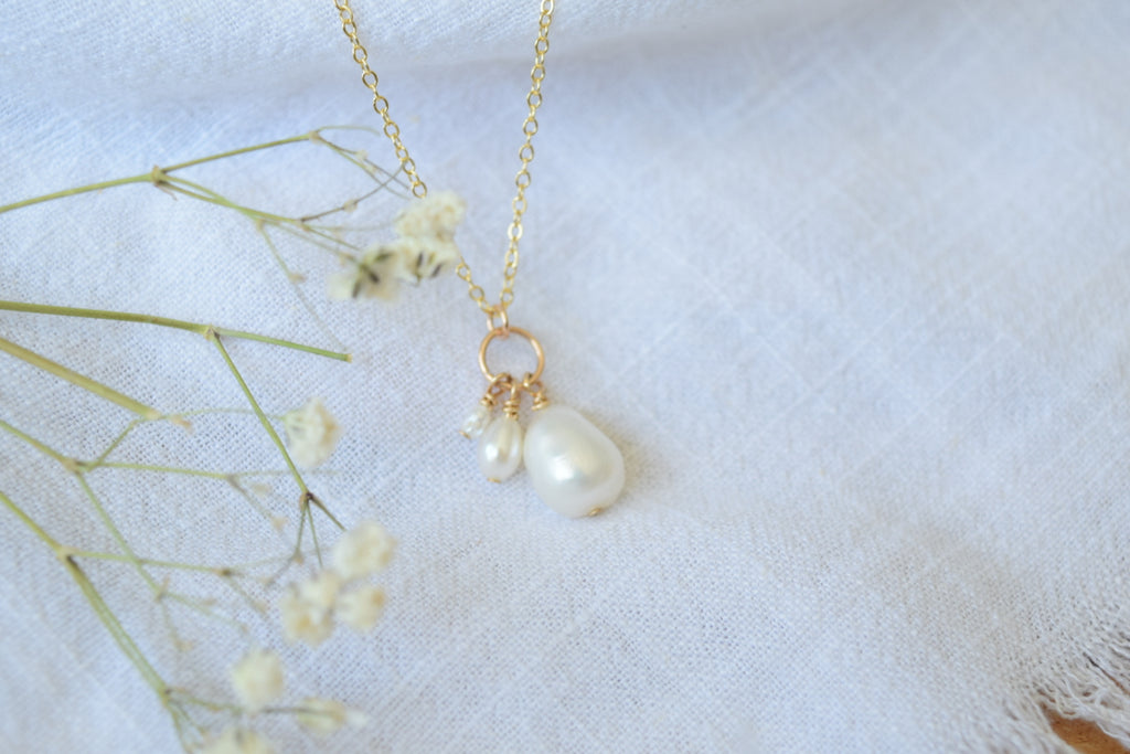 Pearl Trio Necklace