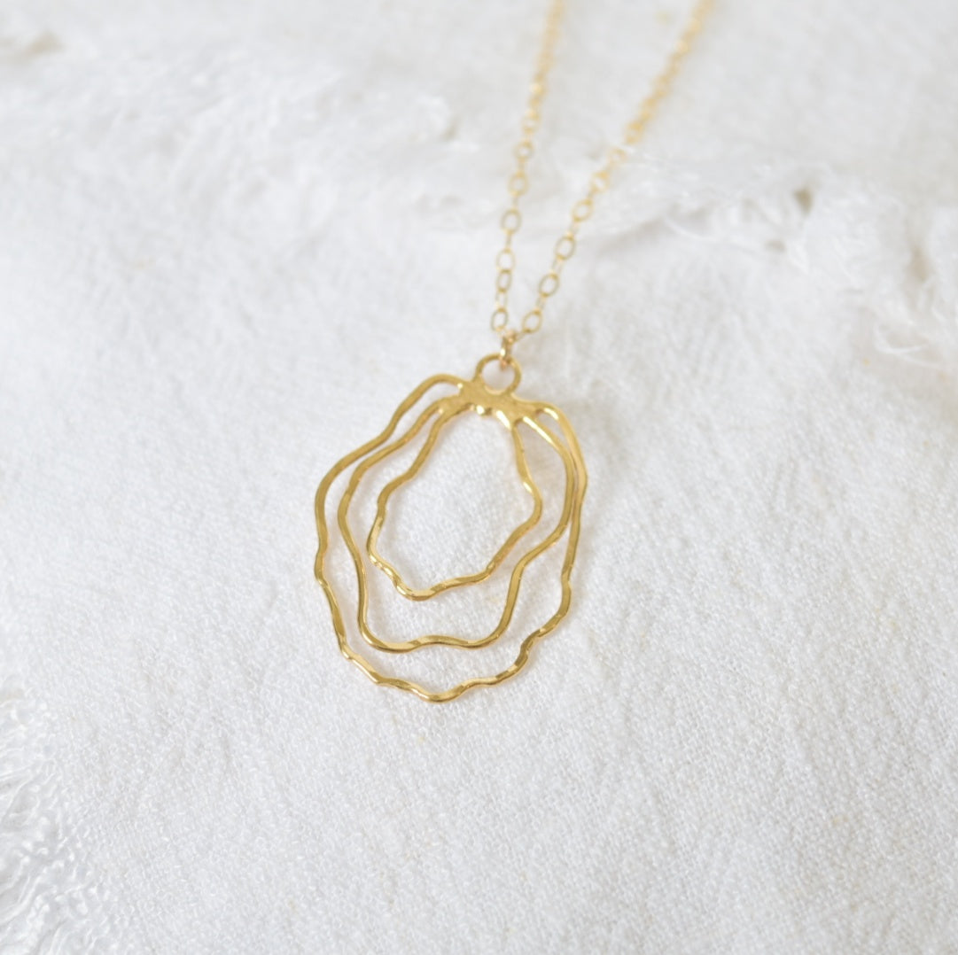 Organic Oyster Necklace