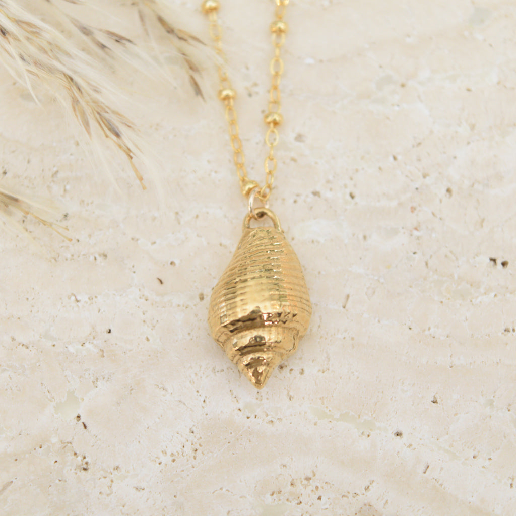 The Spiral Shell Necklace